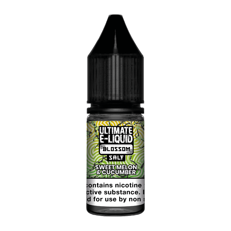 Sweet Melon & Cucumber Blossom Nic Salt E-Liquid by Ultimate Juice