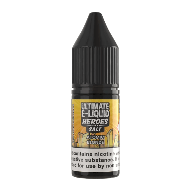 Atomic Blonde Heroes Nic Salt E-Liquid by Ultimate Juice