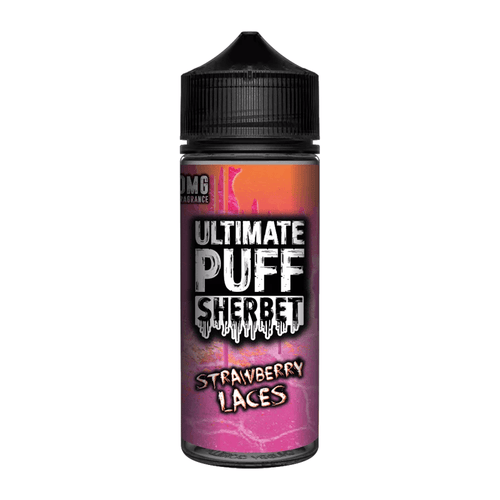 Strawberry Laces Sherbet 100ml Shortfill E-Liquid by Ultimate Juice