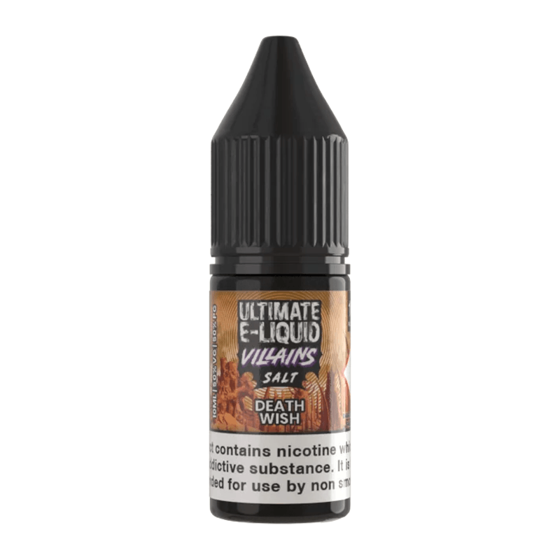 Death Wish Villains Nic Salt E-Liquid by Ultimate Juice