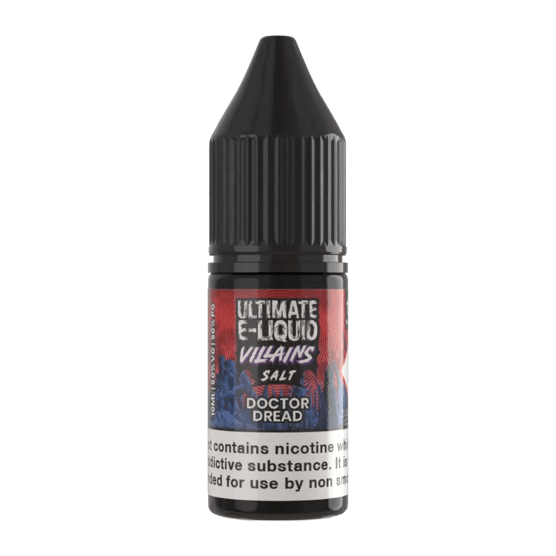 Doctor Dread Villains Nic Salt E-Liquid by Ultimate Juice