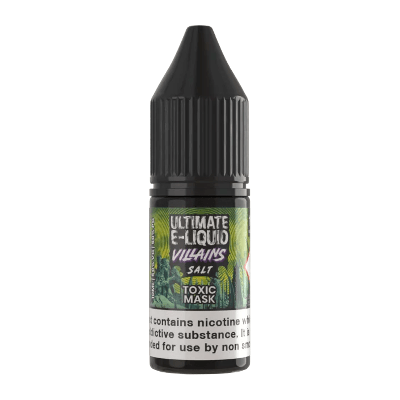 Toxic Mask Villains Nic Salt E-Liquid by Ultimate Juice | Vape 360 Uk