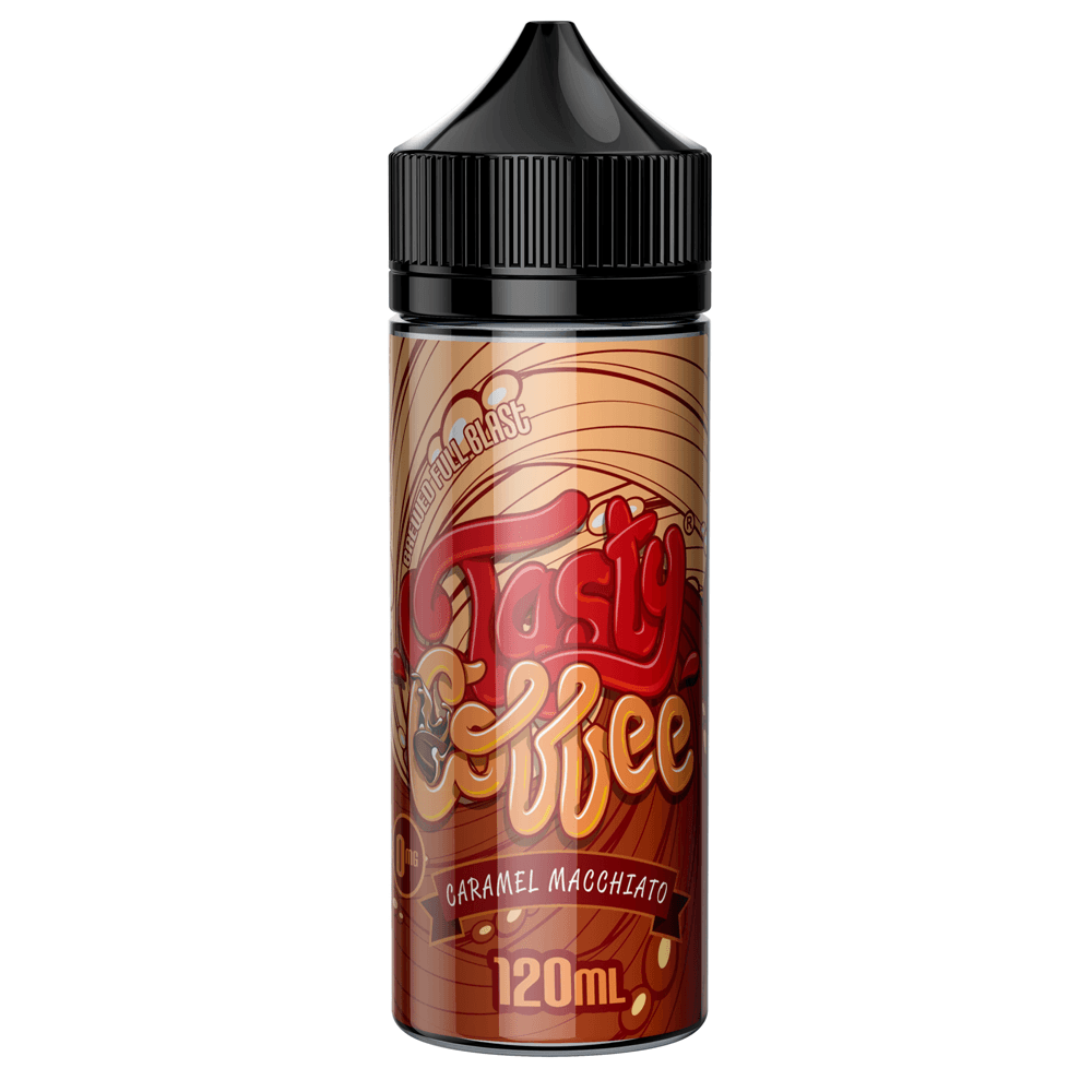 Caramel Machiatto 100ml shortfill E liquid by Tasty Fruity