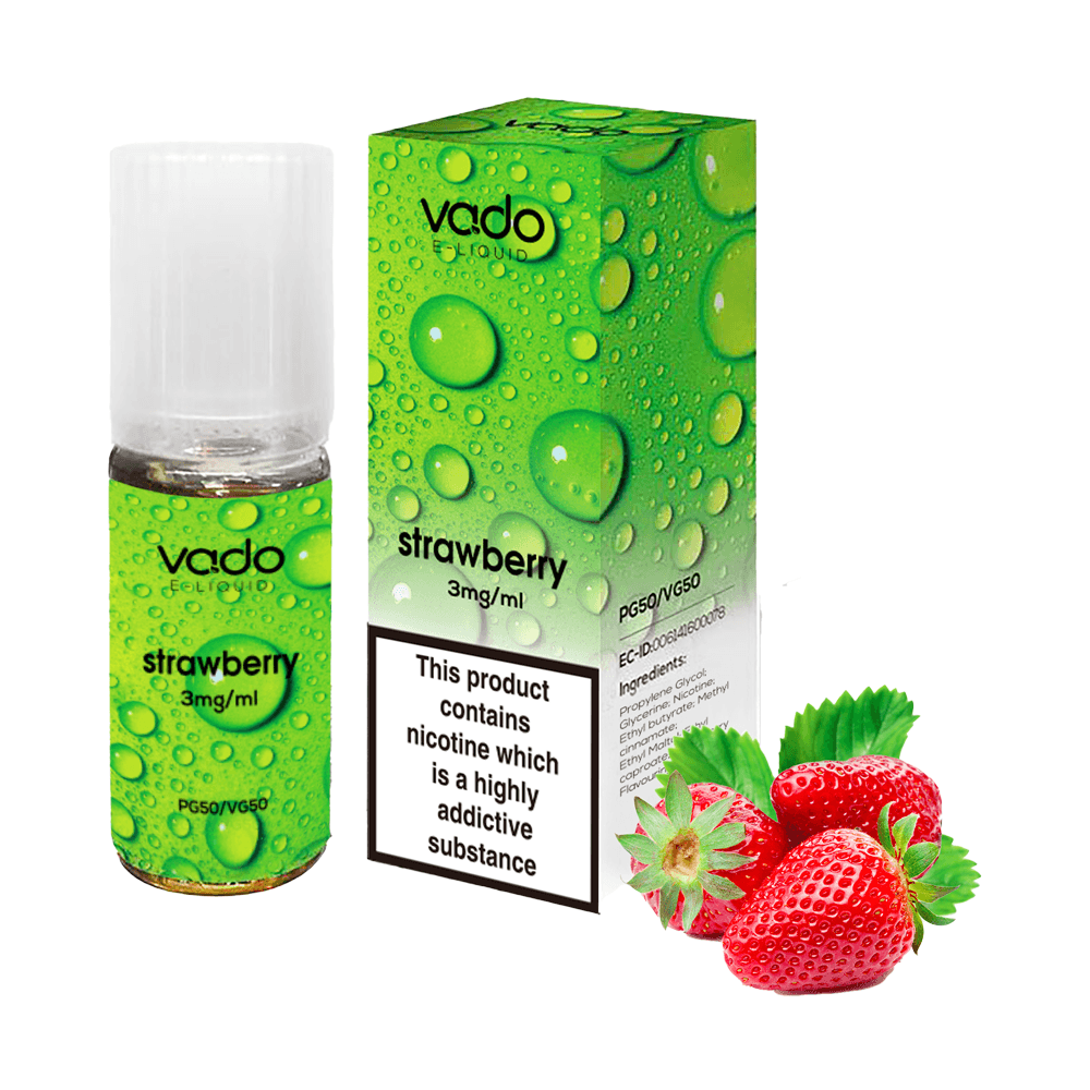 Strawberry E-Liquid by Vado