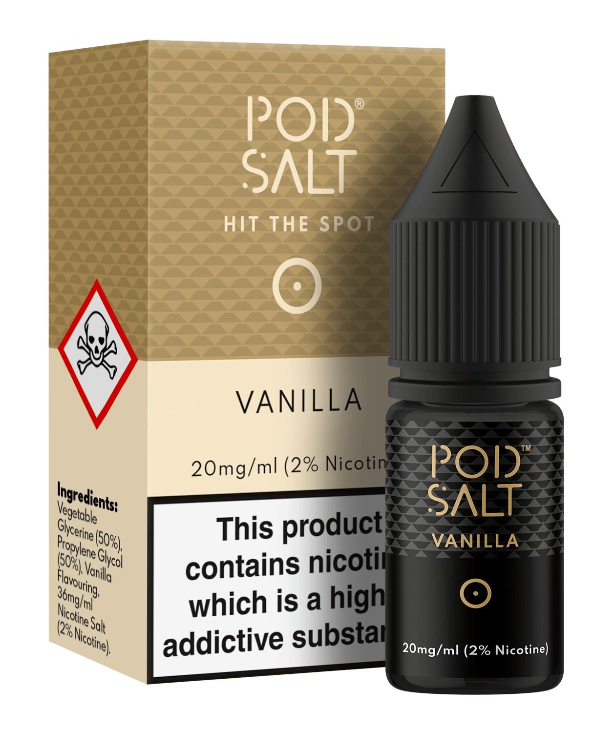Vanilla Nicotine Salt E-Liquid by Core Pod Salt