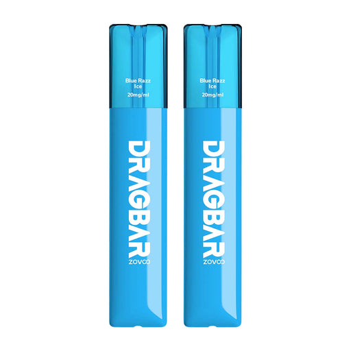 ZoVoo Drag Bar Disposable Vape by VooPoo Blue Razz Ice