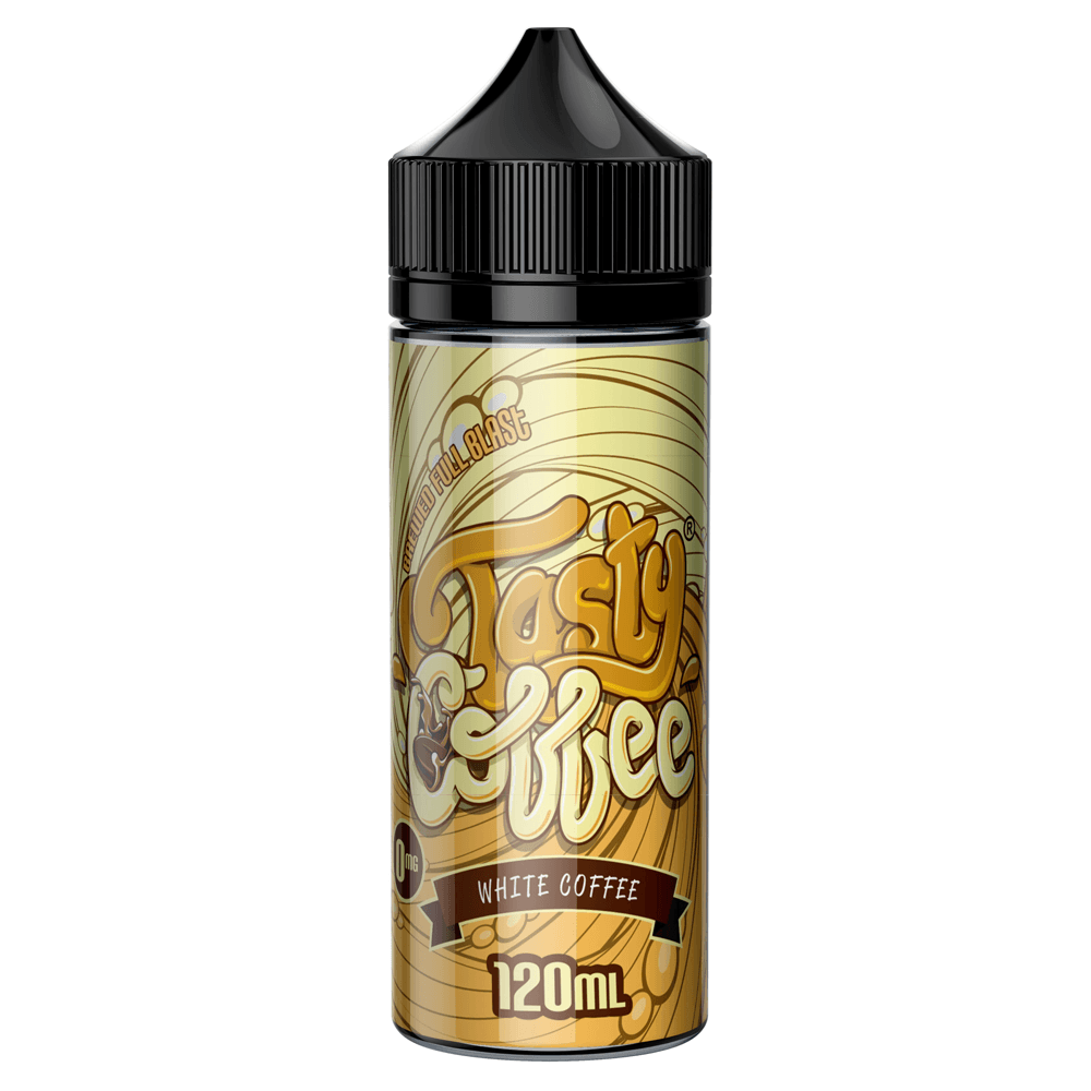 White Coffee 100ml shortfill E liquid by Tasty Fruity