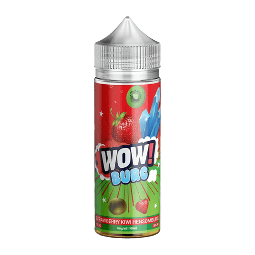 Strawberry Kiwi Hensomburg (Burg) 100ml Shortfill E-Liquid by Wow