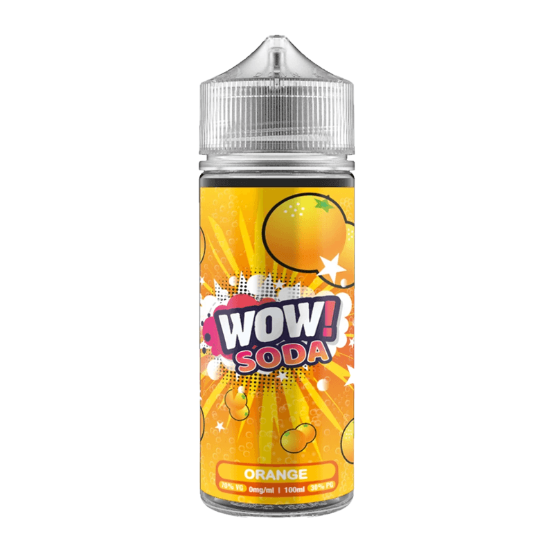 Orange (Soda) 100ml Shortfill E-Liquid by Wow