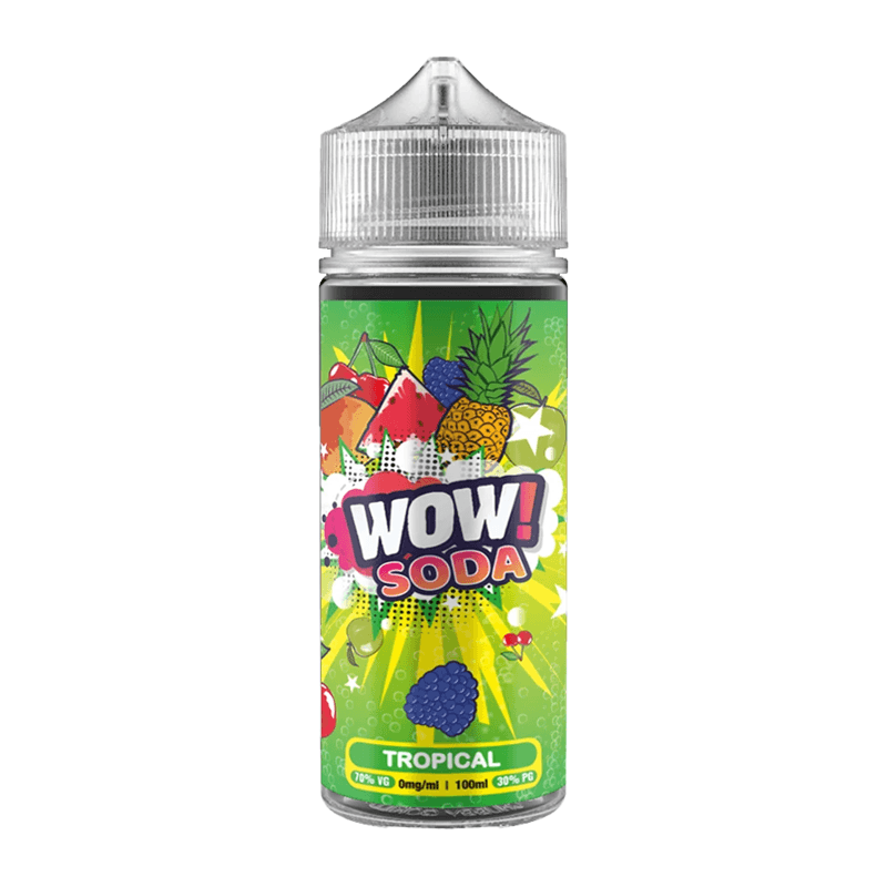 Tropical (Soda) 100ml Shortfill E-Liquid by Wow