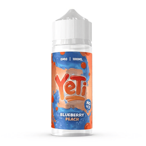 Blueberry Peach 100ml Shortfill E-Liquid By YeTi Defrosted