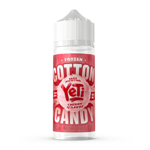 Cherry Strawbs 100ml Shortfill E-Liquid by YeTi Frozen Cotton Candy