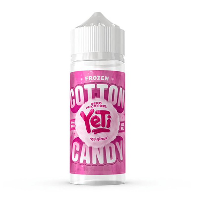 Original 100ml Shortfill E-Liquid by YeTi Frozen Cotton Candy