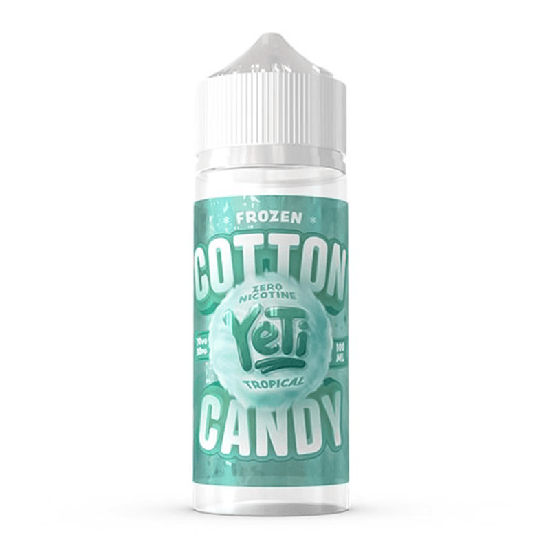 Tropical 100ml Shortfill E-Liquid by YeTi Frozen Cotton Candy