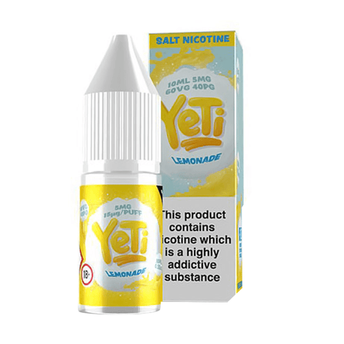 Lemonade Nic Salt E-Liquid By YeTi