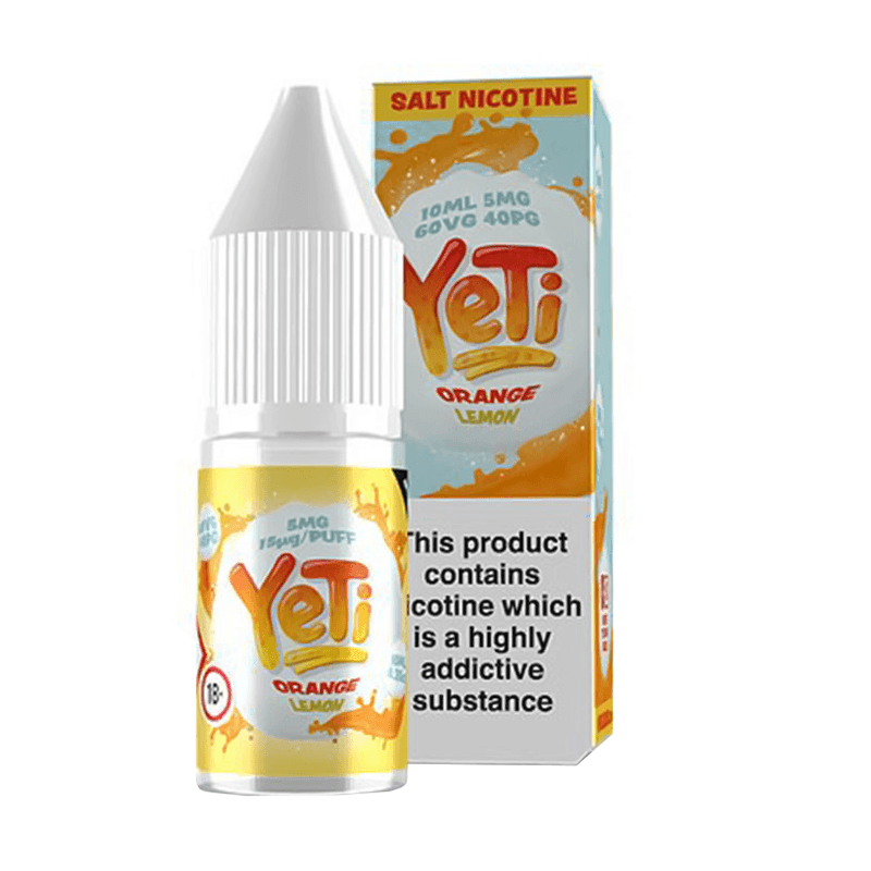 Orange Lemon Nic Salt E-Liquid By YeTi