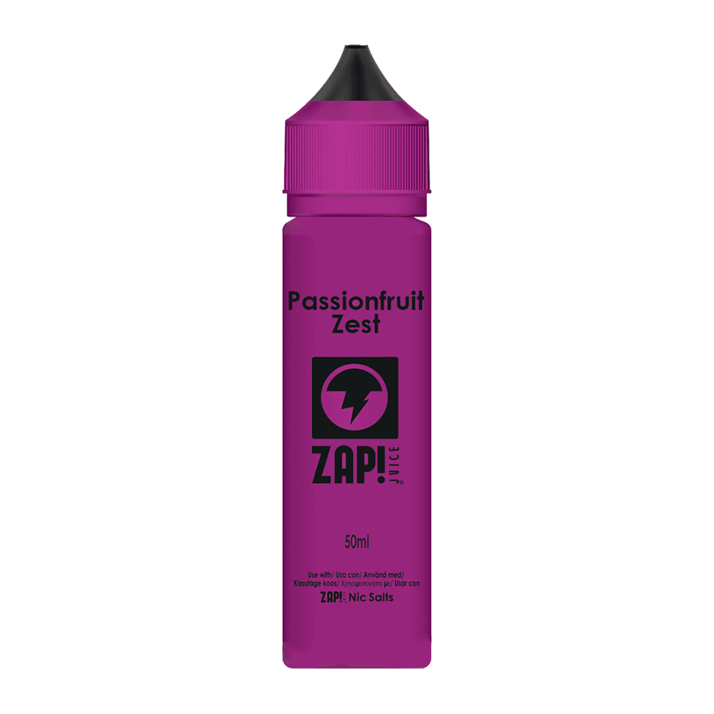 Passionfruit Zest 50ml Shortfill E-liquid By Zap