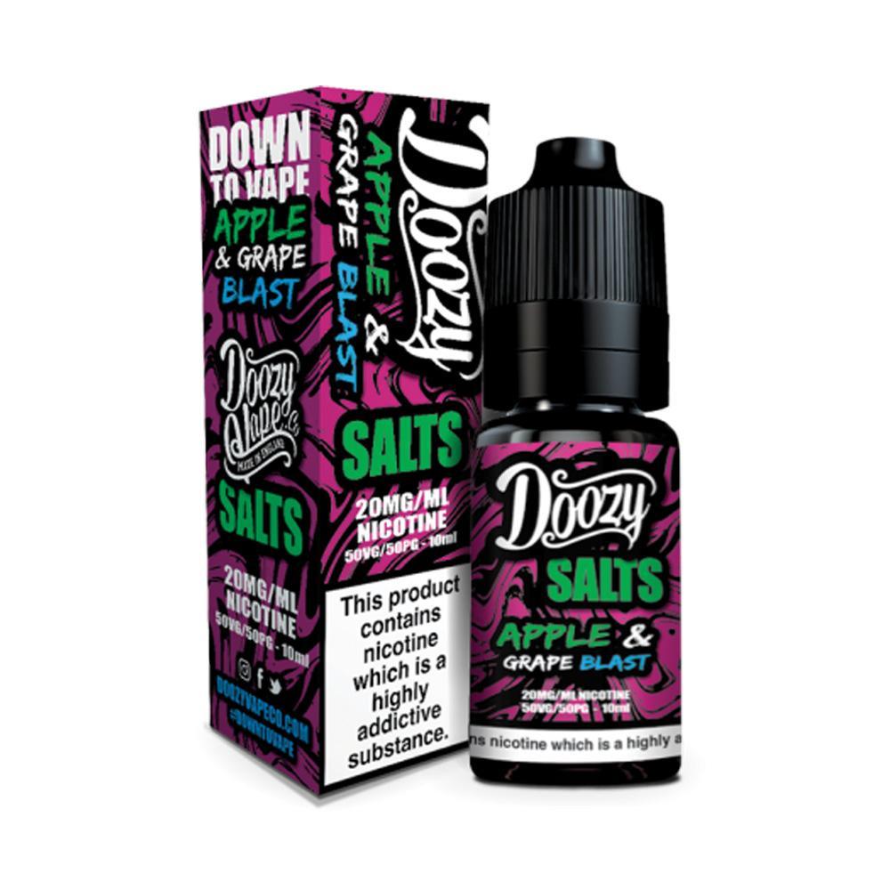 Apple & Grape Blast 10ml Nic Salt buy E liquid by Doozy