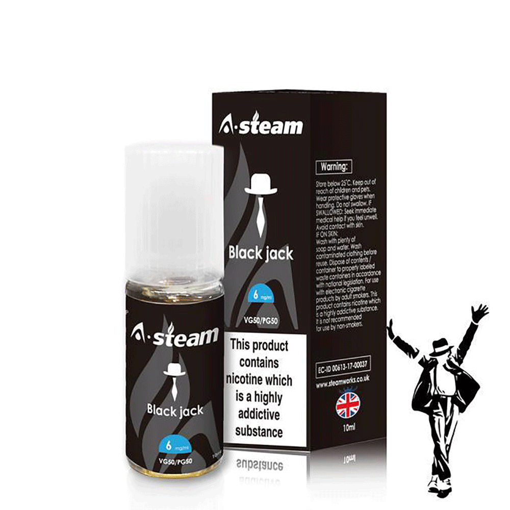 A Steam Black Jack 10ml E-Liquid Vape 360 Uk A Steam Black Jack 10ml E-Liquid Vape 360 Uk
