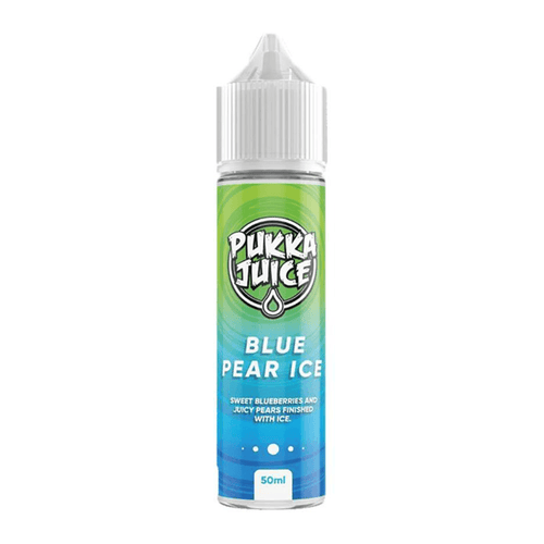 Blue Pear Ice 50ml Shortfill E Liquid By Pukka Juice