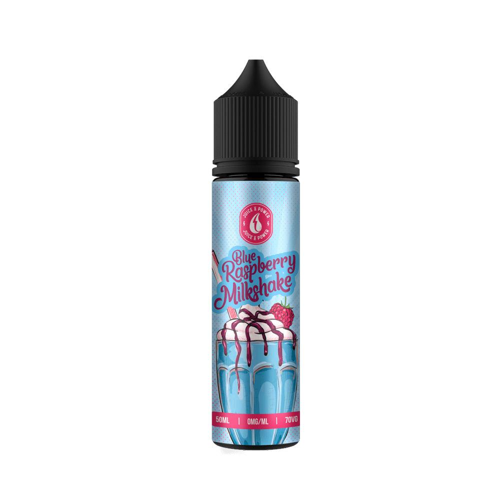 Blue Raspberry 50ml Milkshake Shortfill by Juice 'N' Power