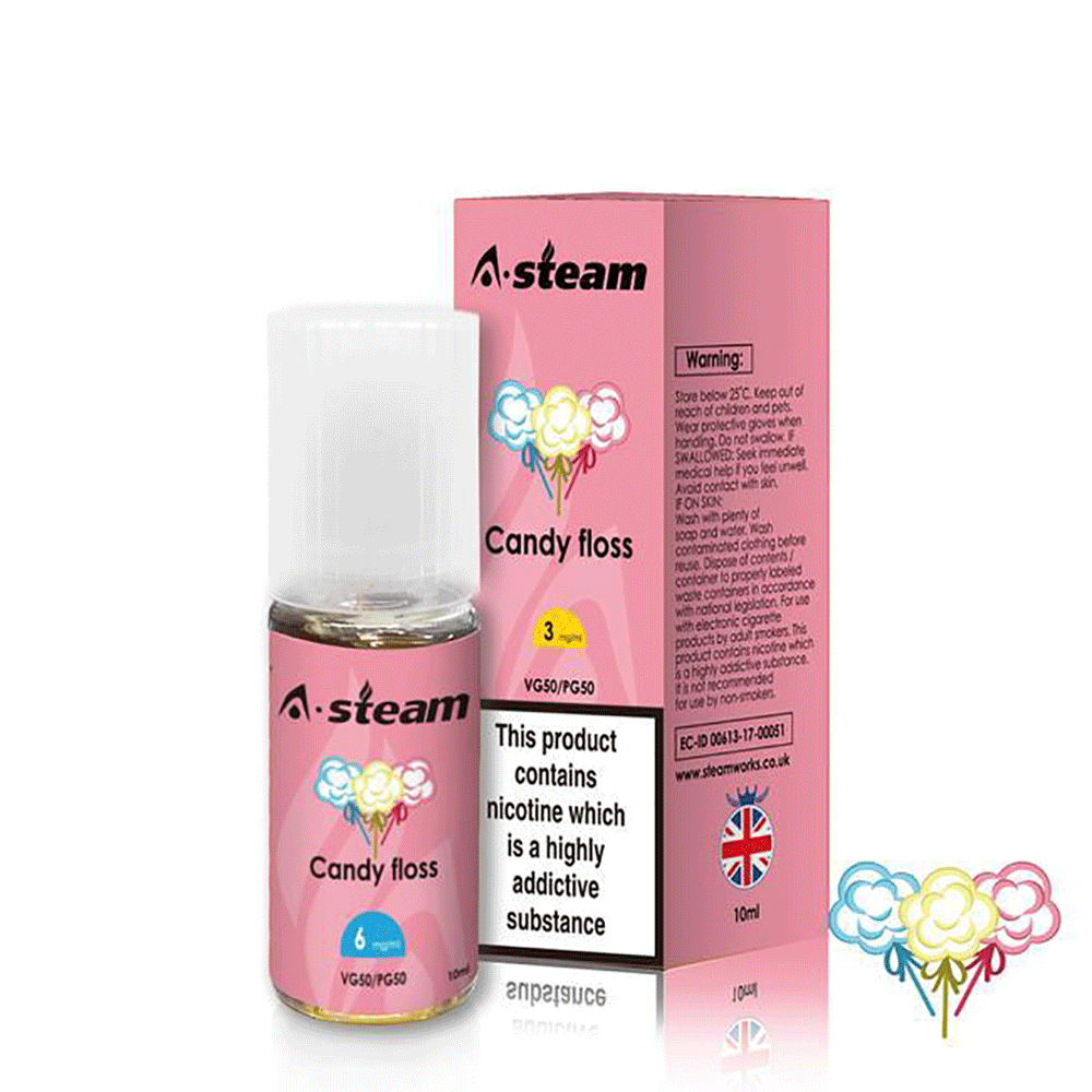 Candy Floss E Liquid By A Steam