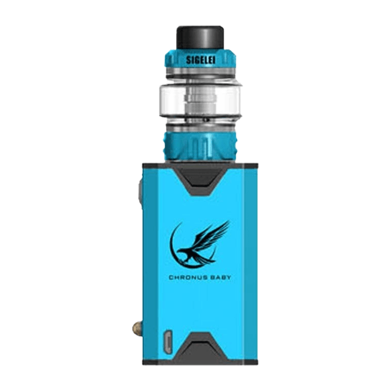 Sigelei Chronus Baby 80W TC Starter Kit - Neon Blue