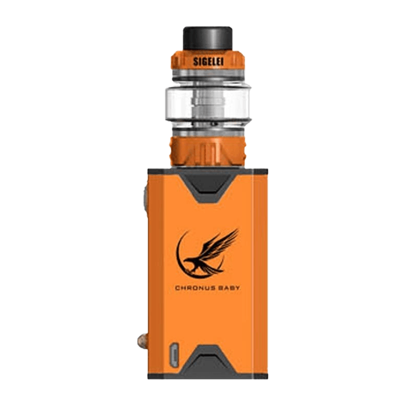 Sigelei Chronus Baby 80W TC Starter Kit - Neon Orange