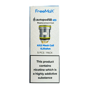 FreeMaX AutoPod50 AX2 Replacement Coils - Pack Of 5