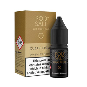 Cuban Creme Nicotine Salt E-Liquid by Core Pod Salt
