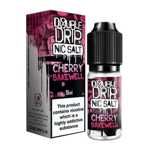 Cherry Bakewell Nic Salt E Liquid By Double Drip