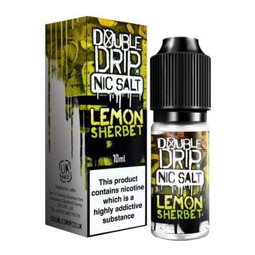 Lemon Sherbet Nic Salt E Liquid By Double Drip