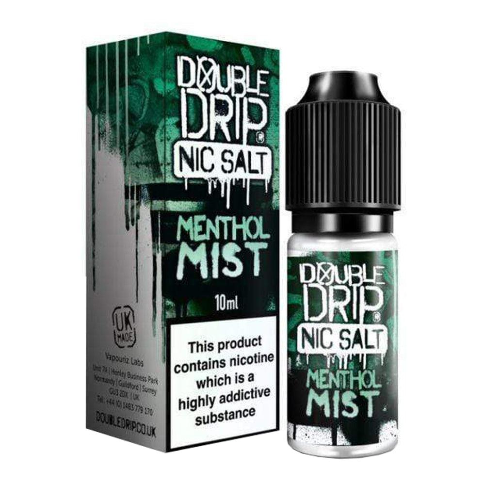 Menthol Mist Nic Salt E Liquid By Double Drip