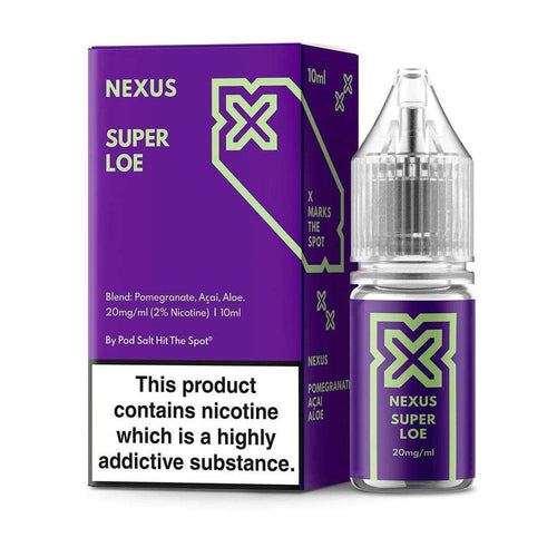 Super Loe Nic Salt E-liquid by Pod Salt Nexus