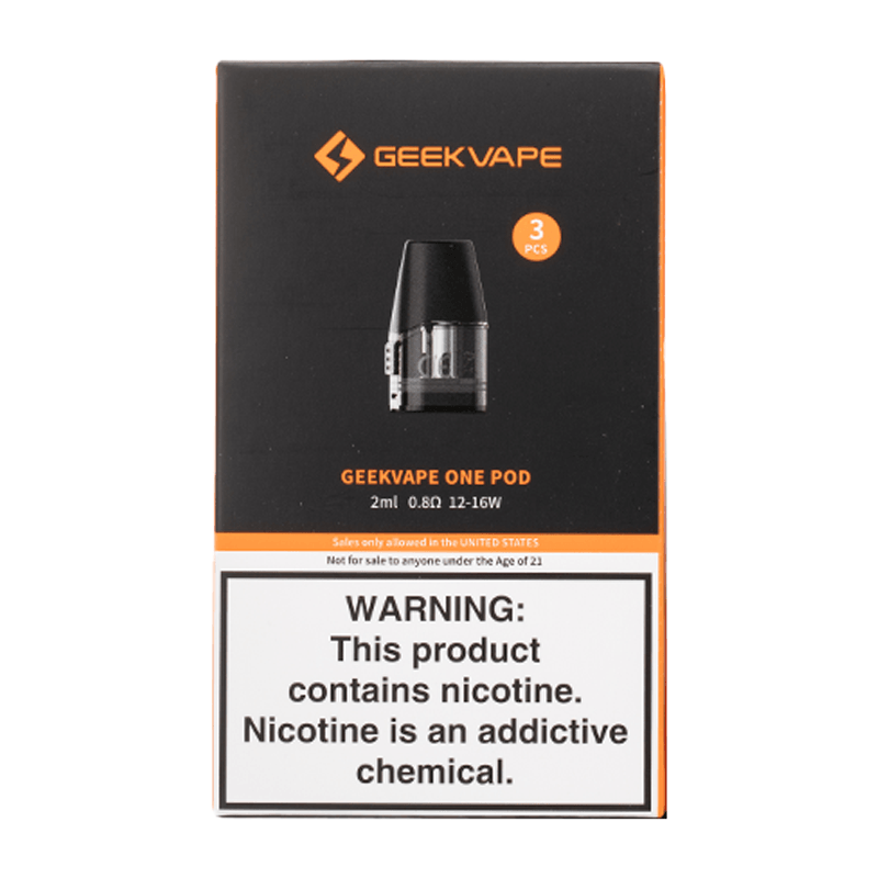 Geek Vape Aegis One Replacement Pods - Pack Of 3