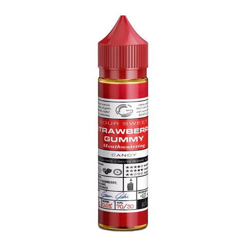 Strawberry Gummy 50ml Shortfill E-Liquid By Glas