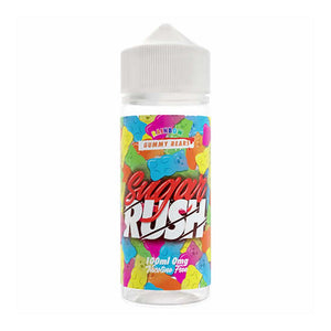 Rainbow Gummy Bears 100ml E-Liquid By Sugar Rush
