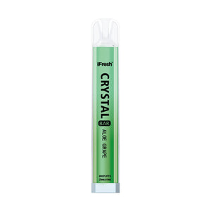 iFresh Crystal Bar Disposable Vape Kit Aloe Grape