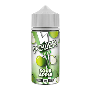 Sour Apple 100ml Shortfill E-liquid By Juice N Power