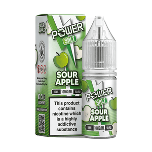 Sour Apple Nic Salt E-liquid By Juice N Power