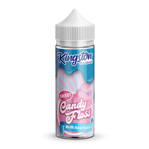 Blue Raspberry Candy Floss 100ml Shortfill E-Liquid by Kingston