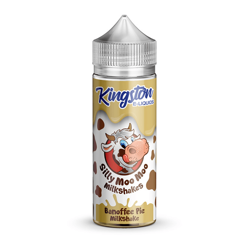 Banoffee Pie Milkshake 100ml Shortfill E-Liquid by Kingston