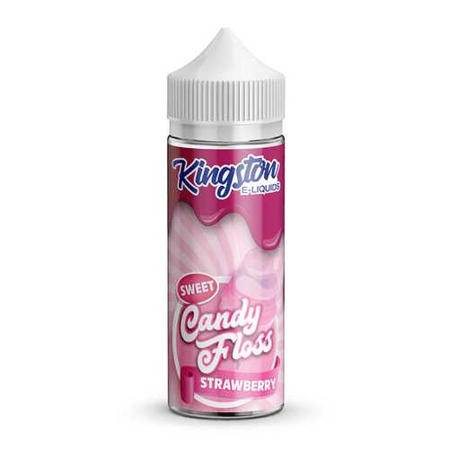 Strawberry Candy Floss 100ml Shortfill E-Liquid by Kingston