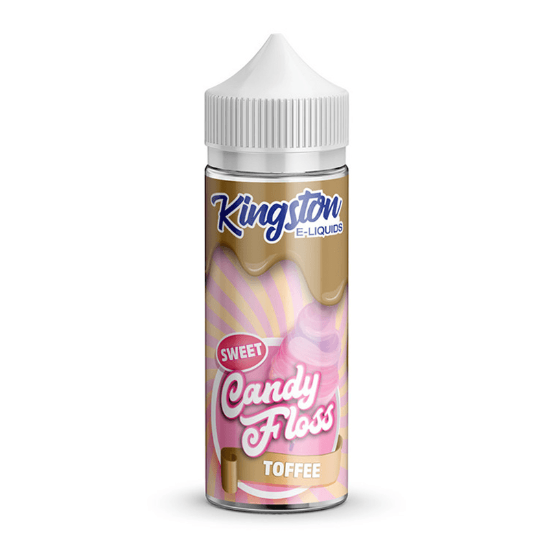 Toffee Candy Floss 100ml Shortfill E-Liquid by Kingston