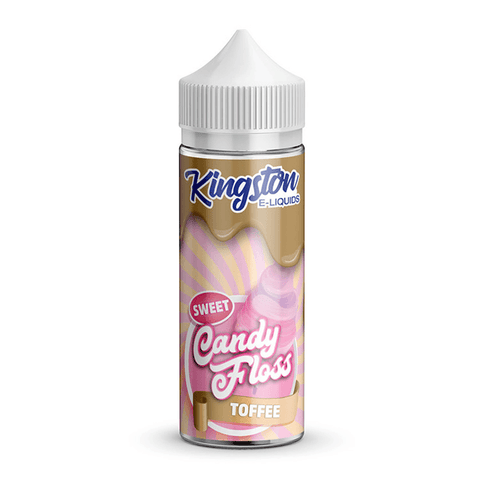Toffee Candy Floss 100ml Shortfill E-Liquid by Kingston