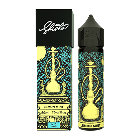 Lemon Mint 50ml Shortfill E-Liquid By Nasty Juice