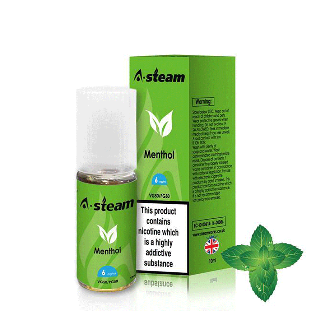 Menthol E Liquid By A Steam