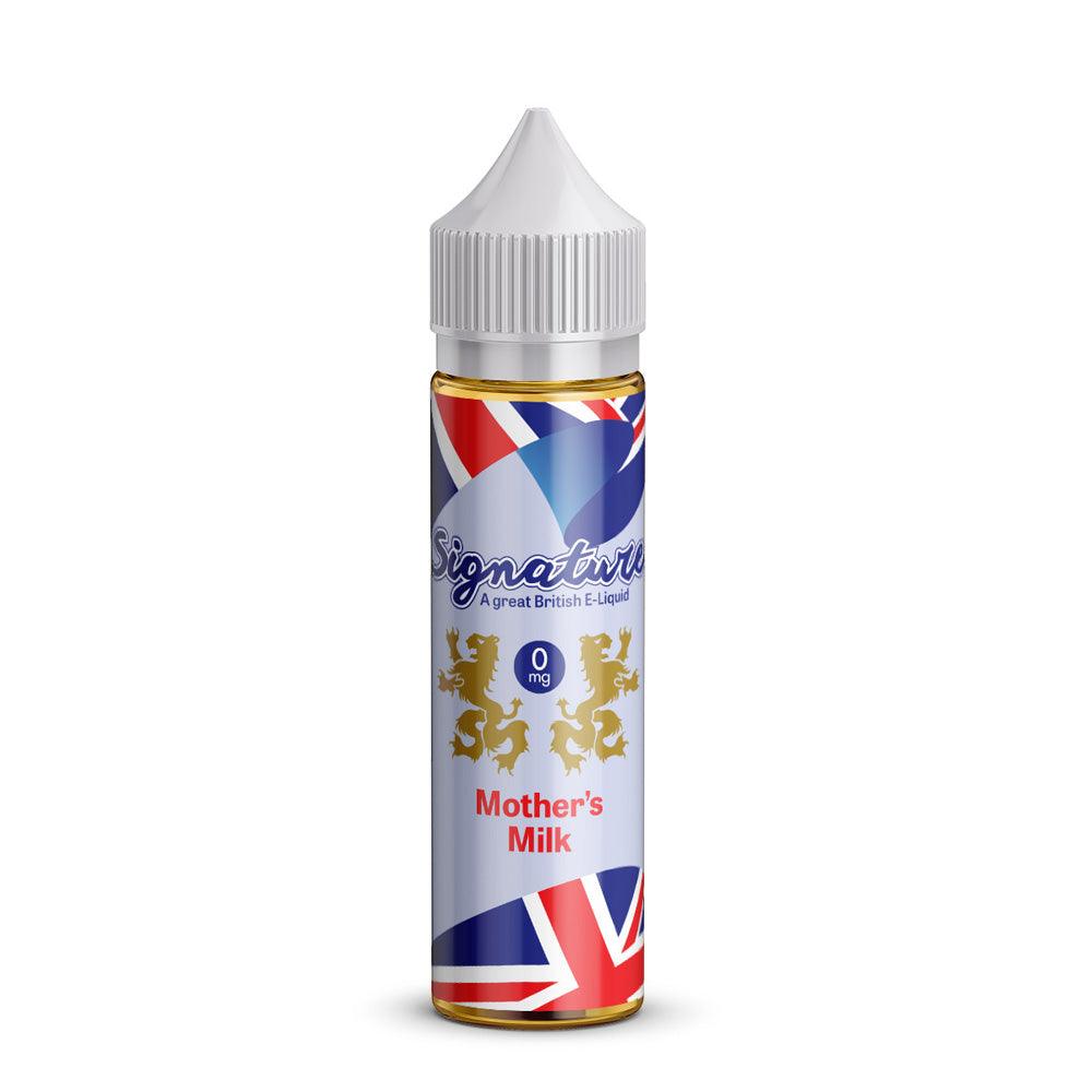 mothers milk vape flavor Mother's 50ml Shortfill E-Liquid By Signature Beverage Vape Juice COLORS:BLACK + WALNUT Public Health at Risk