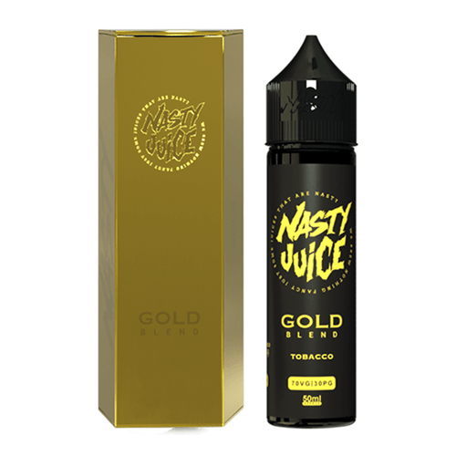 Gold Blend 50ml Shortfill E-Liquid By Nasty Juice