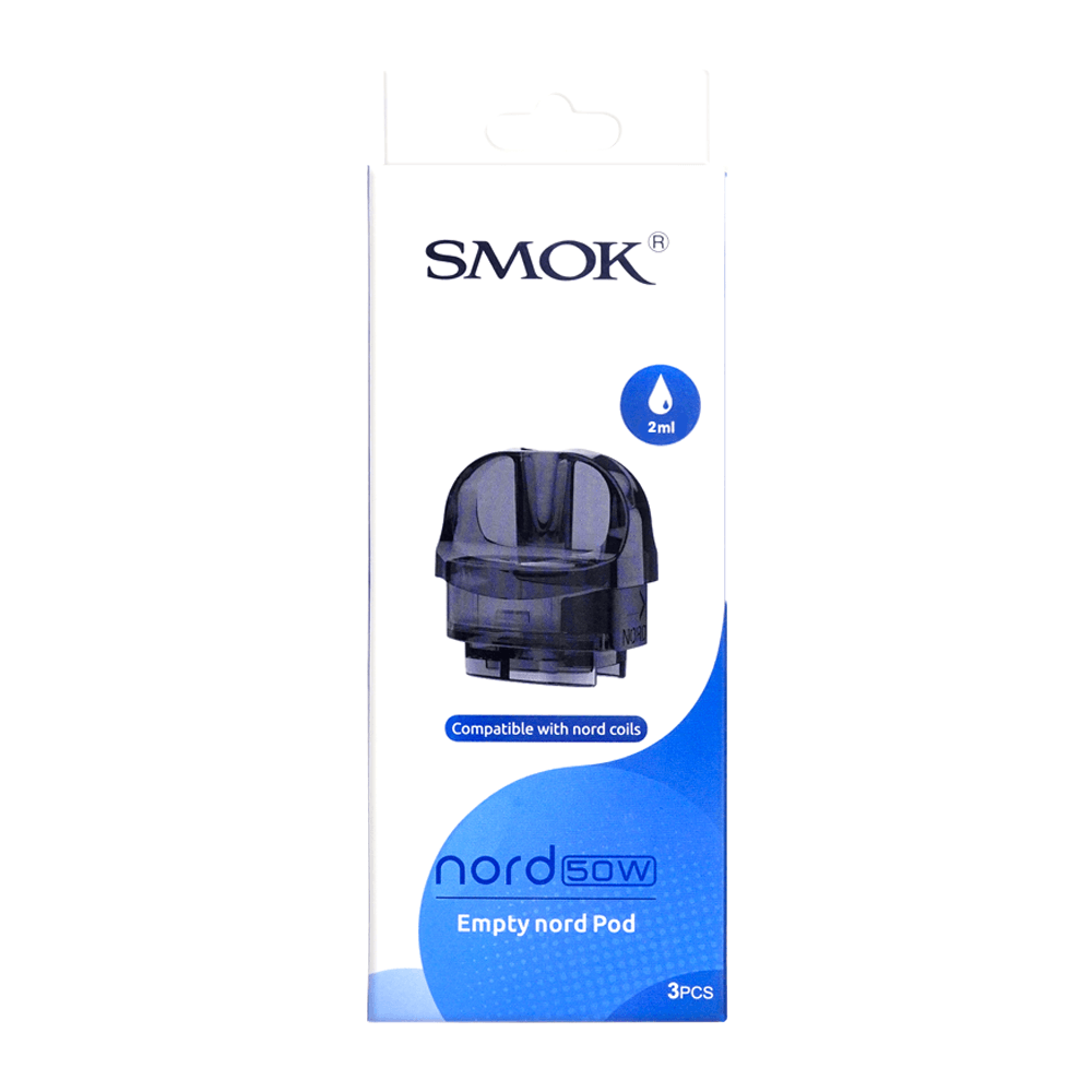 smok nord x rpm pod 2ml SMOK Nord 2 RPM Replacement Pod 3PCS